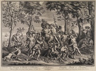 KG 11243
<br/>
Herfst / Triomf van Bacchus en Ariadne
<br/>
<em>Poilly, Jean Baptiste de (1669-1728)</em>